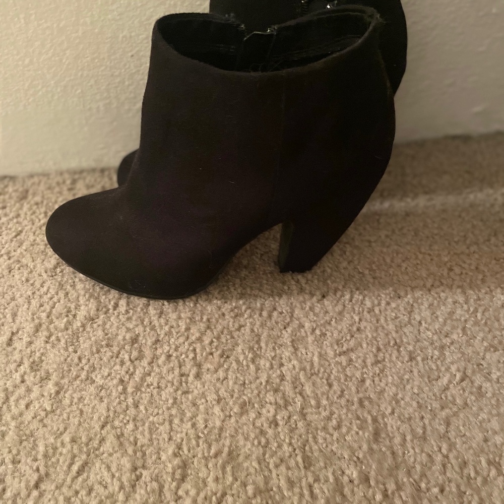 Black booties
